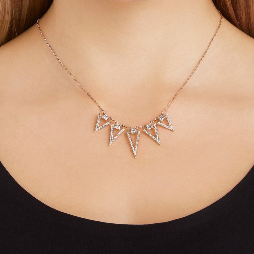 Swarovski 18K Rose Gold Plated Necklace